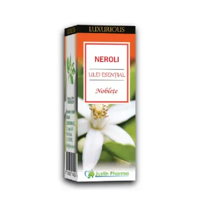 Ulei esential de Neroli Luxurious, 10 ml, Justin Pharma