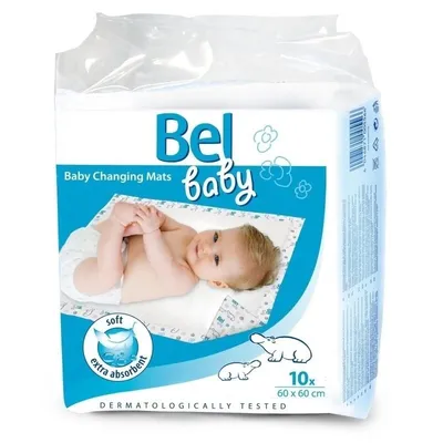 HARTMANN BEL BABY ALEZE 60 X 60CM 1 0BUCATI