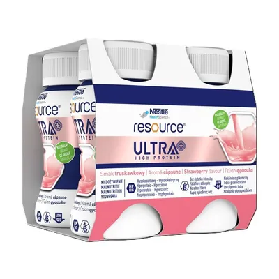 NESTLE RESOURCE ULTRA +CAPSUNE 4FLACOANE X 125 ML