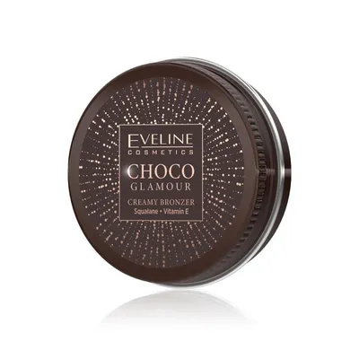 Bronzer cremos pentru ten Choco Glamour 02, 20g, Eveline Cosmetics