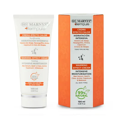 Crema cu efect de incalzire, 100ml, Marnys