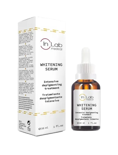 Ser pentru fata concentrat depigmentant Intensiv Whitening, 30ml, InLab Medical