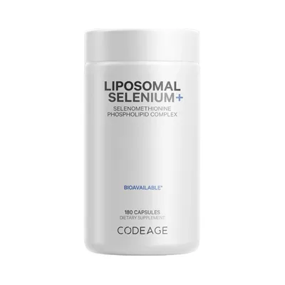 Seleniu liposomal cu selenometionina, 180 capsule, Codeage