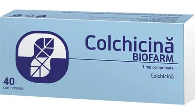 Colchicina 1 mg x 40 comprimate B.