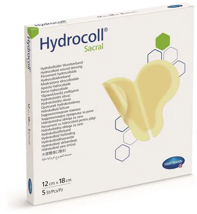 HYDROCOLL SACRAL CLASSIC PANSAMENT 12CM X 18CM 5 BUCATI HARTMANN
