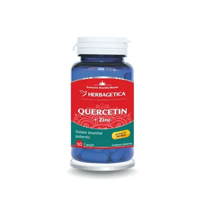 QUERCETIN + ZINC 60 CAPSULE HERBAGETICA