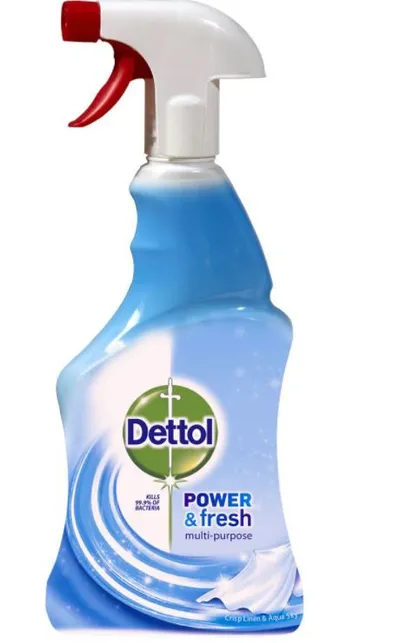 Spray dezinfectant multifunctional Crisp Linen & Aqua Sky, 500ml, Dettol