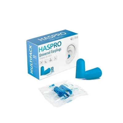 Dopuri de urechi Multi10, Blue, 10 perechi, Haspro