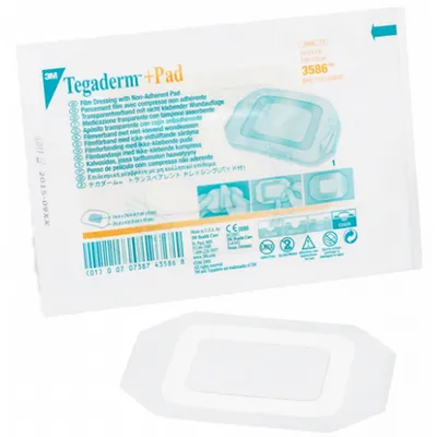 Pansament cu pad central absorbant 9x20 cm, 1 bucata, 3M Healthcare