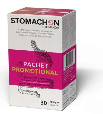 STOMACHON 30 CAPSULE PACHET 50% REDUCERE LA AL DOILEA