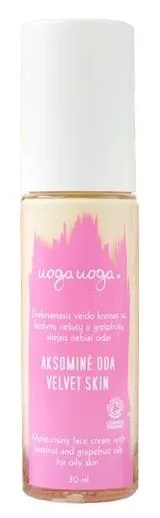 Crema de fata hidratanta cu uleiuri de grepfrut si alune Bio Velvet Skin, 30ml, Uoga Uoga