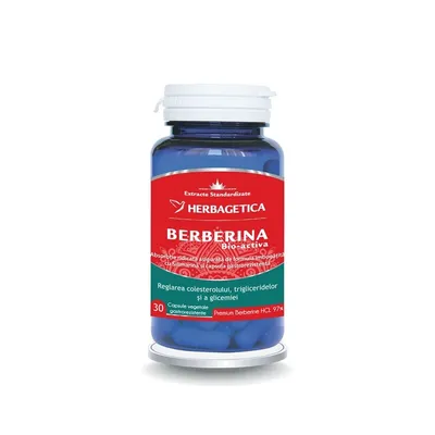 BERBERINA BIO-ACTIVA 30 CAPSULE HERBAGETICA
