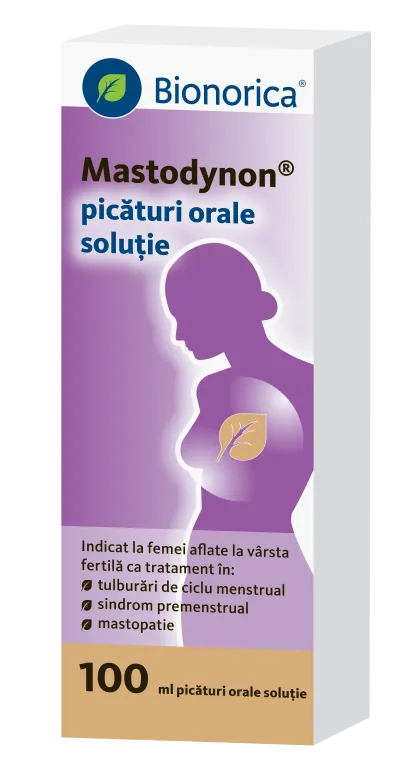 Mastodynon picaturi orale solutie, 100 ml, Bionorica