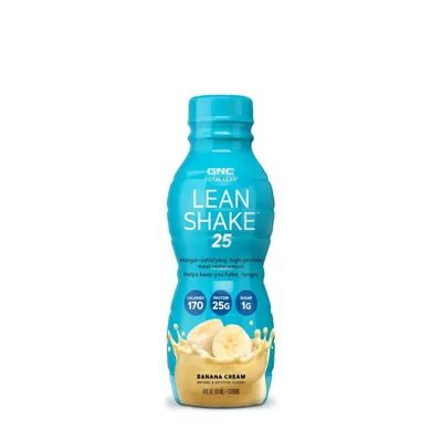 Shake proteic gata pregatit cu aroma de banane Total Lean, 414ml, GNC