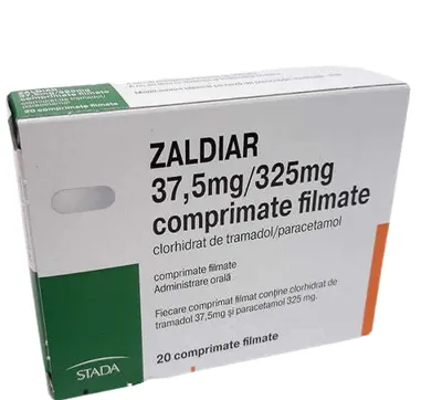 Zaldiar 37,5 mg + 325 mg x 20 compr. film.