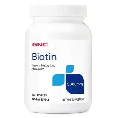 Biotina 5000 mcg, 120 capsule - GNC