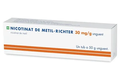Unguent cu nicotinat de metil, 50g, Gedeon Richter