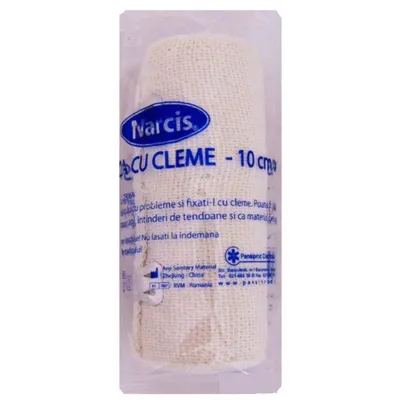 Fasa elastica 10cm x 4.5m, Narcis