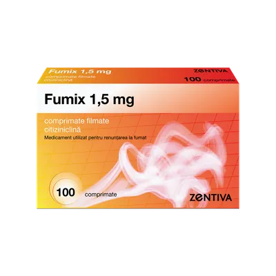Fumix, 1,5 mg, 100 comprimate filmate, Zentiva