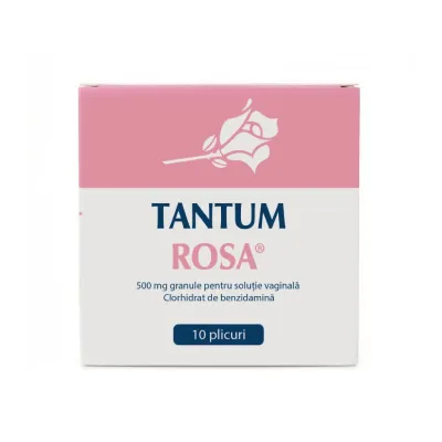 Tantum Rosa, 500 mg granule pentru solutie vaginala, Angelini
