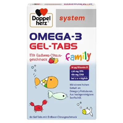 DOPPELHERZ SYSTEM OMEGA 3 GEL 60 COMPRIMATE