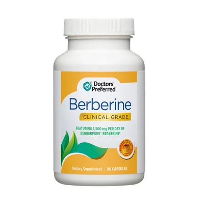 Berberina Doctors’ Preferred, 500 mg, 90 capsule, GNC