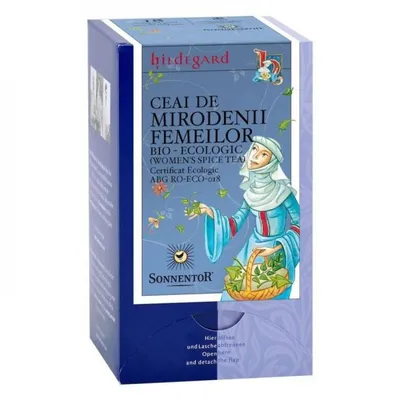 Ceai Bio Hildegard Mirodenii femeilor, 18 plicuri, Sonnentor