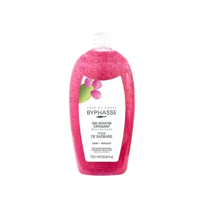 Gel de dus exfoliant cu Cactus, 750ml, Byphasse