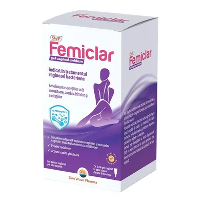 FEMICLAR GEL VAGINAL 7 UNIDOZE X 5ML