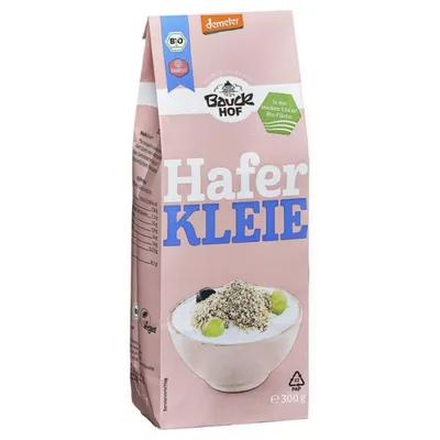 Tarate de ovaz Eco fara gluten Demeter, 300g, Bauckhof