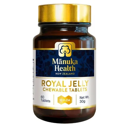 Laptisor de matca, 60 tablete masticabile, Manuka Health