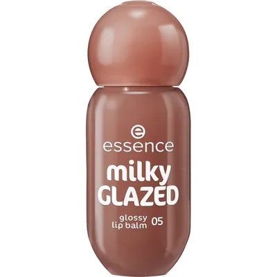 Balsam de buze Nuanta 05 Latte-Tude Milky Glazed Glossy Lip Balm, 4 ml, Essence