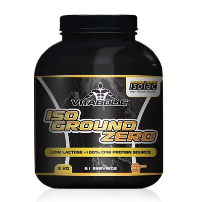 ISO Ground Zero CFM cu aroma White Choco Rasberry, 2kg, Vitabolic