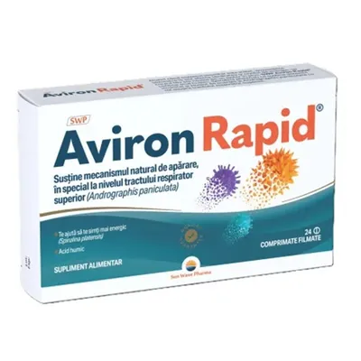AVIRON RAPID 24 COMPRIMATE