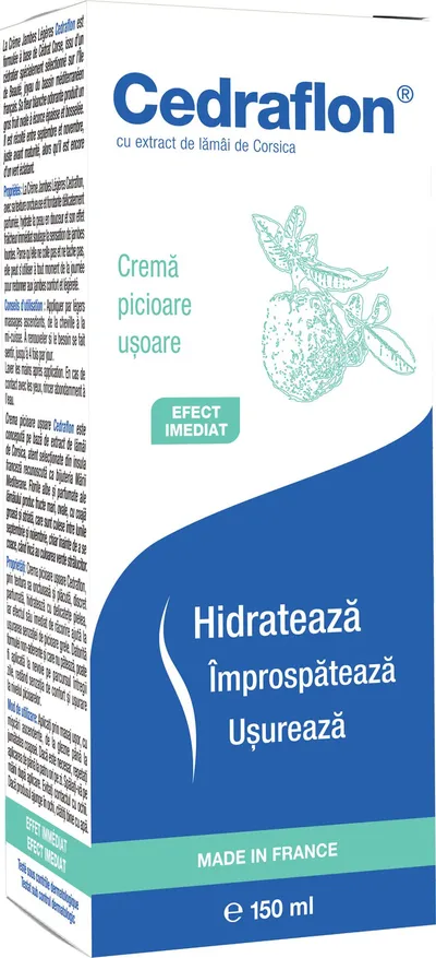 Crema pentru picioare Cedraflon, 150 ml, Servier Healthcare