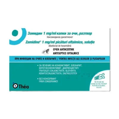 Zamidine 1 mg/ml, picaturi oftalmice, solutie