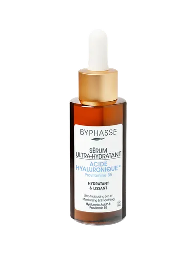 Ser ultra-hidratant cu acid hialuronic, 50ml, Byphasse