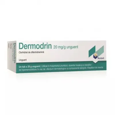 Dermodrin unguent, 20 mg/g, Montavit