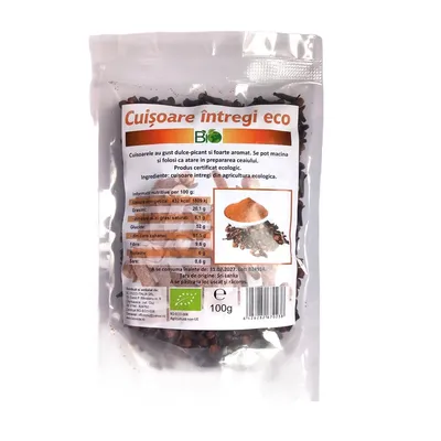 Cuisoare intregi Bio, 100 g, Deco Italia