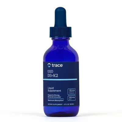 TRACE MINERALS D3 + K2 IONIC LICHID 59 ML
