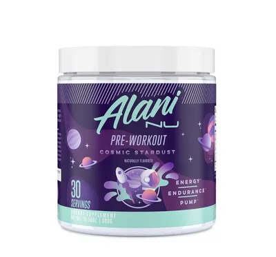 Pre-Workout cu Aroma Cosmic Stardust, 300g, Alani NU