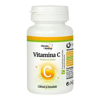 VITAMINA C DIN CATINA SI AMALAKI 60 COMPRIMATE DACIA PLANT