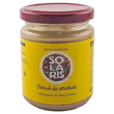Crema de arahide, 250g, Solaris