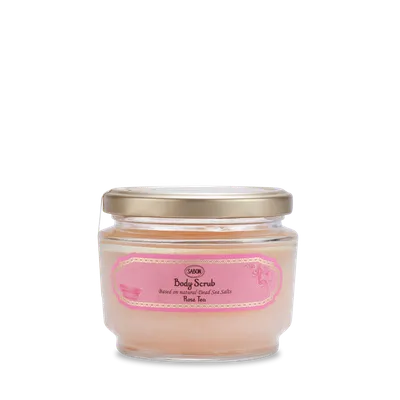 Exfoliant de corp Rose Tea, 320g, Sabon