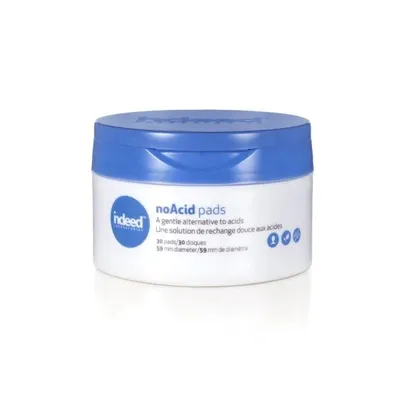 Dischete exfoliante pentru uniformizarea tenului, 30 bucati, Indeed Labs