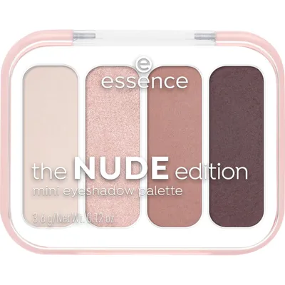 Paleta mini de farduri The Nude Edition, 3.6 g, Essence