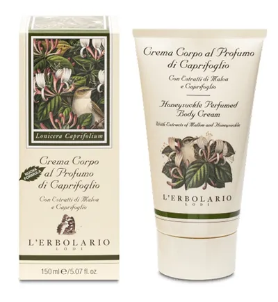 L'Erbolario Honeysuckle Crema de corp parfumata, 150ml