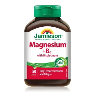 MAGNEZIU BISGLICINAT +B6 50 COMPRIMATE 9659 JAMIESON