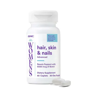 Formula pentru sanatatea parului pielii si unghiilor Women Hair Skin & Nails, 60 tablete, GNC