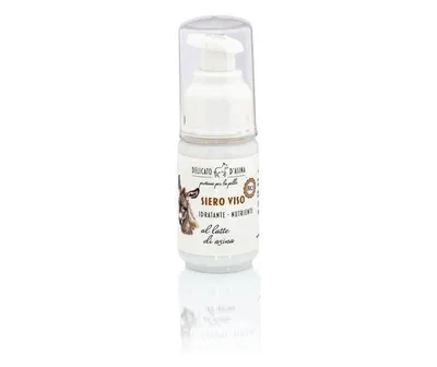 Serum facial bio hidratant si regenerant cu lapte de magarita Delicato d'Asina, 30ml, Florinda